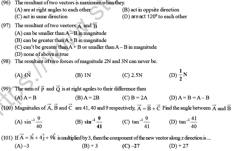 Neet Ug Physics Kinetics Mcqs Multiple Choice Questions